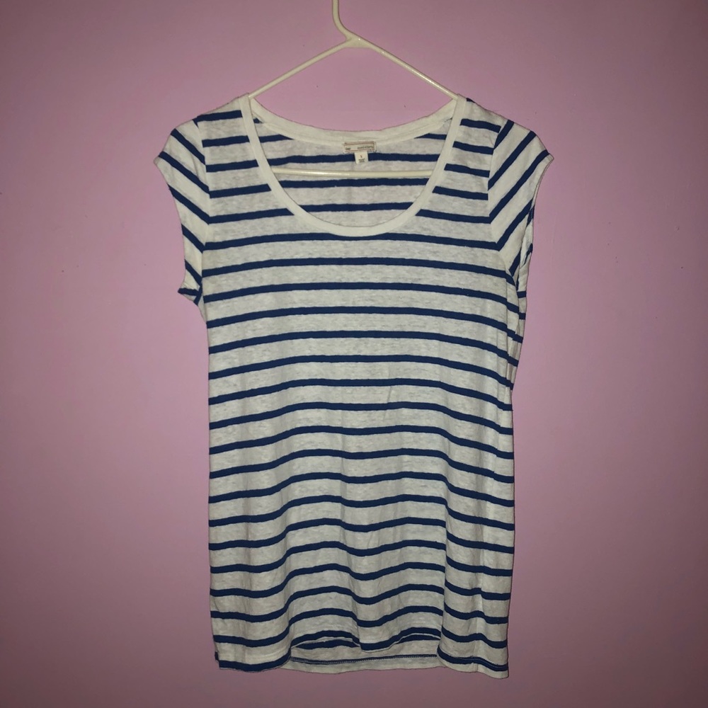 Preppy striped t shirt